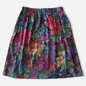 Floral print Midi Skirt